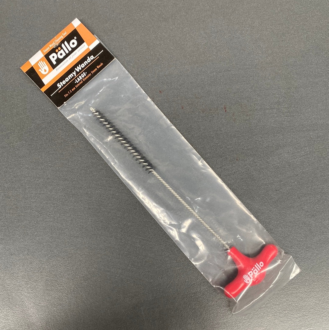 Steam wand brush