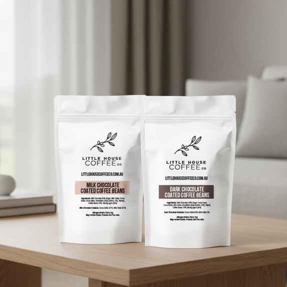 Chocolate Coated Coffee Beans (150g)